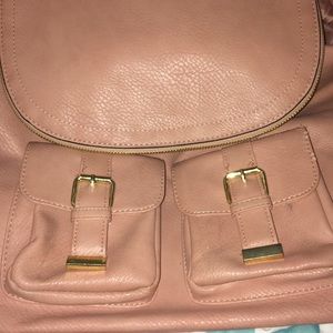 classy pink backpack 🎒